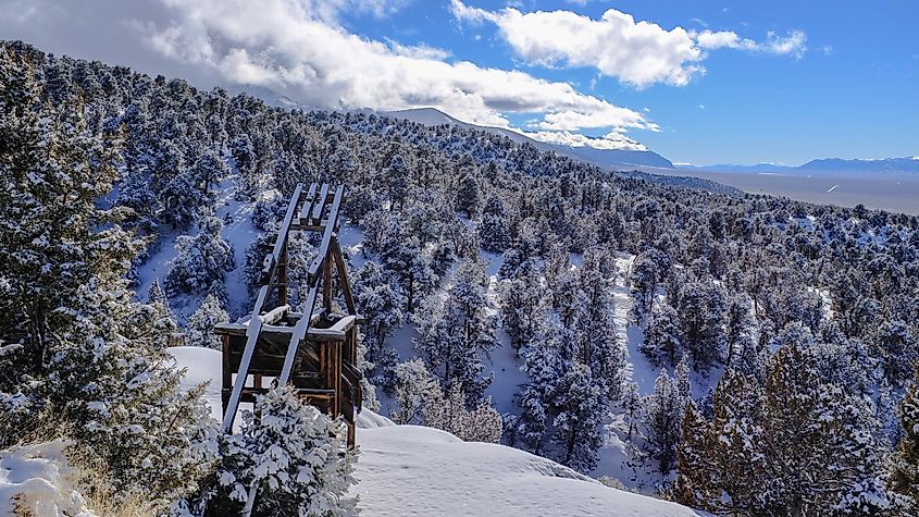 Old mine in Austin, Nevada