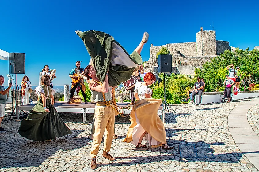 Medieval Music and Celebration at Marvão Castle during the Al-Mossassa Festival