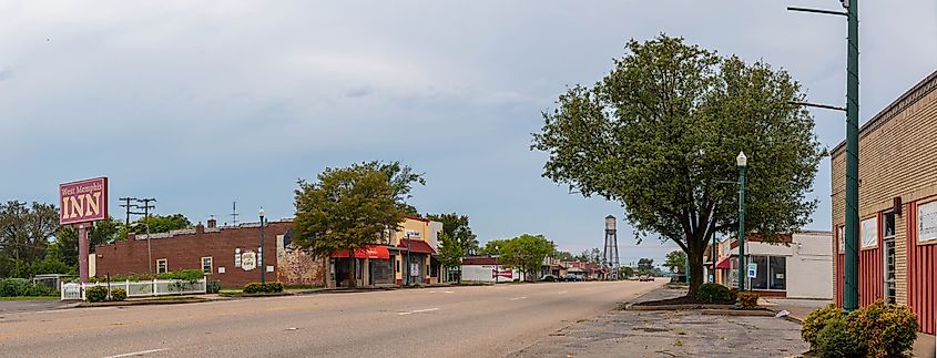 West Memphis, Arkansas, USA. Editorial credit: Roberto Galan / Shutterstock.com