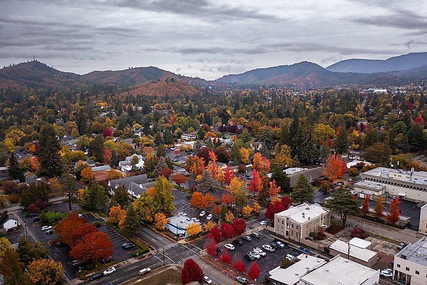 Grants Pass, Oregon. City in Southern Oregon.