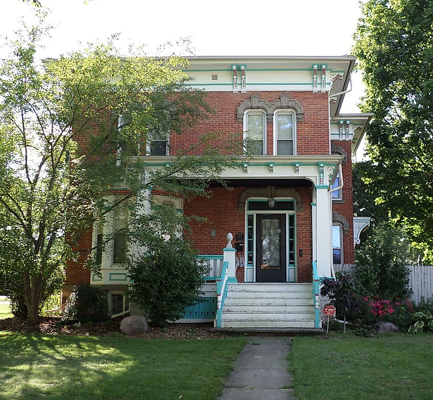 The Eugene P. Robertson House, located at 412 S. Clinton St., Albion, MI.