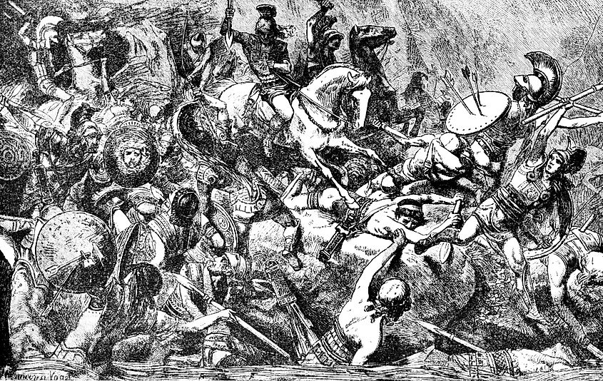 Destruction of the Athenian army in Sicily