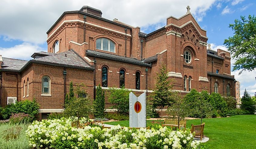 Chapel of St. Thomas Aquinas on the campus of the University of St. Thomas.