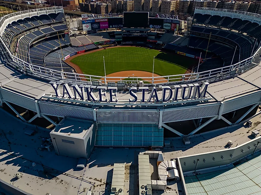 New York Yankees Stadium. Editorial credit: Wirestock Creators / Shutterstock.com