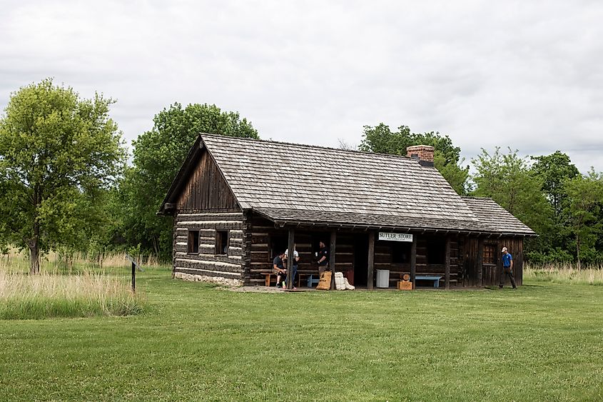 The local candy store at Fort Atkinson Historical State Park. Editorial credit: Dan and Ruth Photography / Shutterstock.com