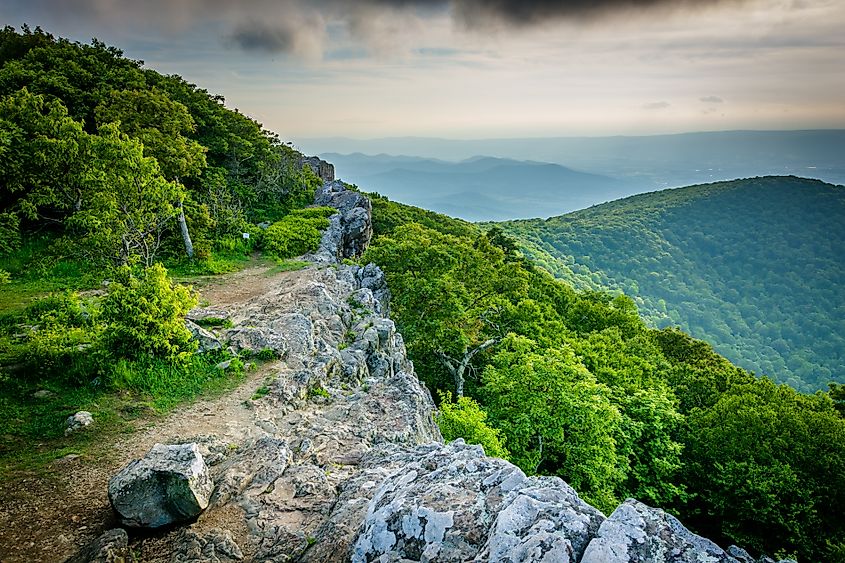 Mountain road in Virginia