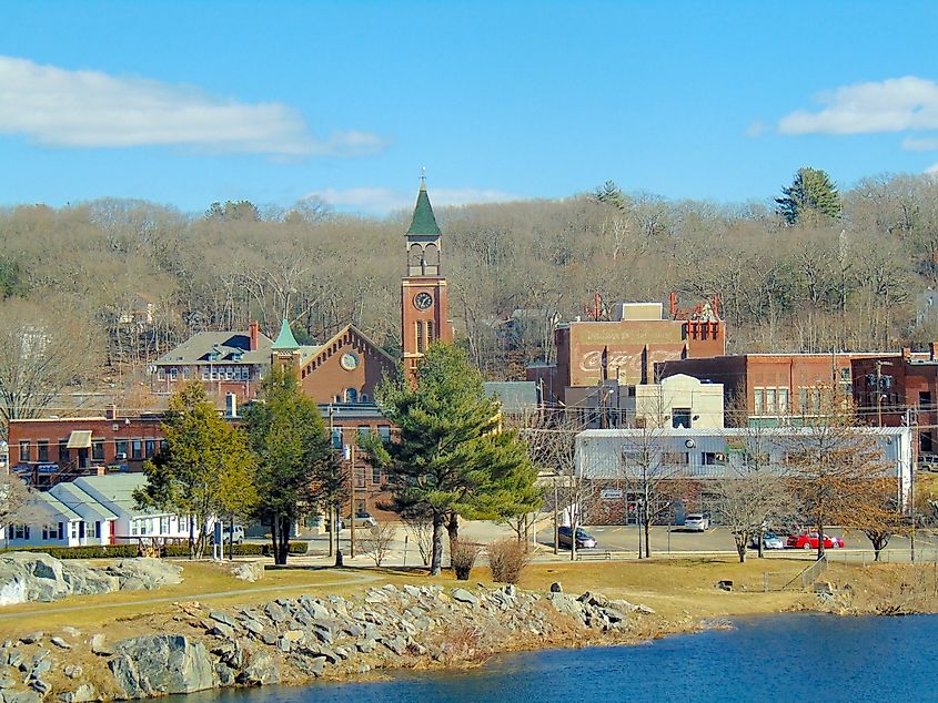 Putnam, Connecticut, along the banks of the Quinebaug River
