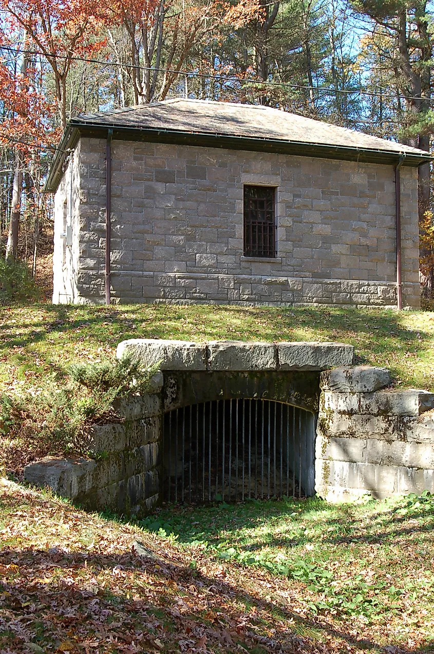 Quabbin Aqueduct Shaft Two building in South Barre, Massachusetts