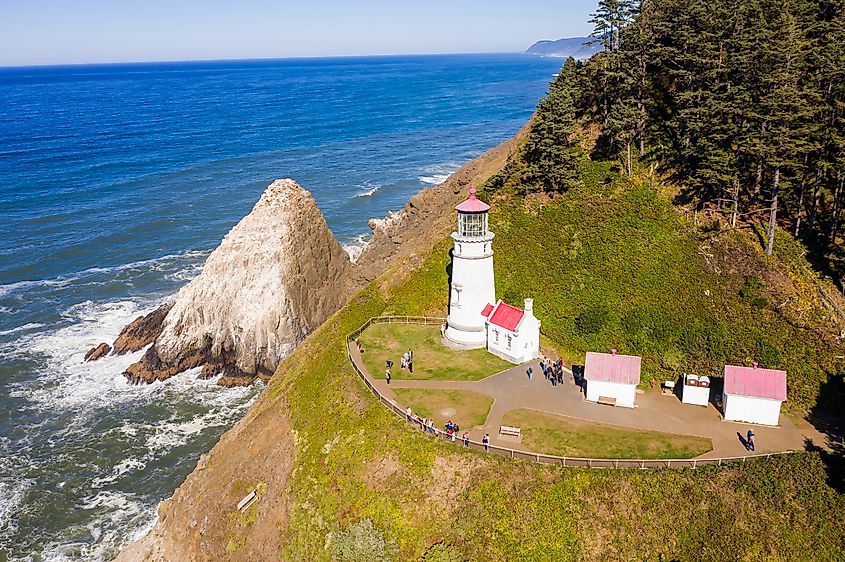 Heceta Head Light near Florence, Oregon.