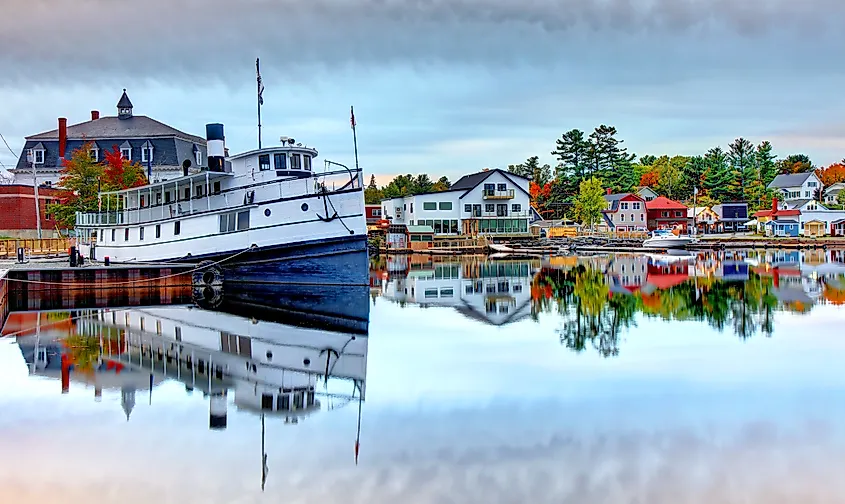 Greenville, Maine, is located on Moosehead Lake, the state's largest lake. Credit: Denis Tangney Jr
