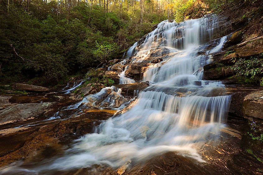 Glen Falls in North Carolina.