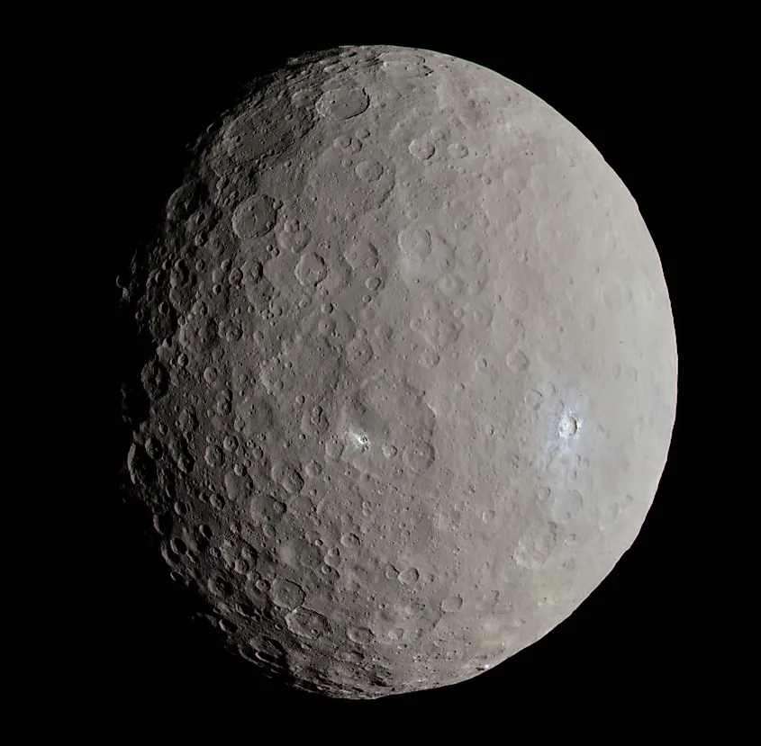 Ceres as imaged by Dawn