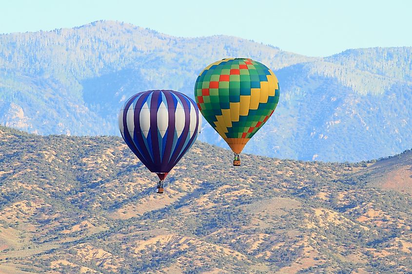 The Balloon Festival in Salina, Utah.