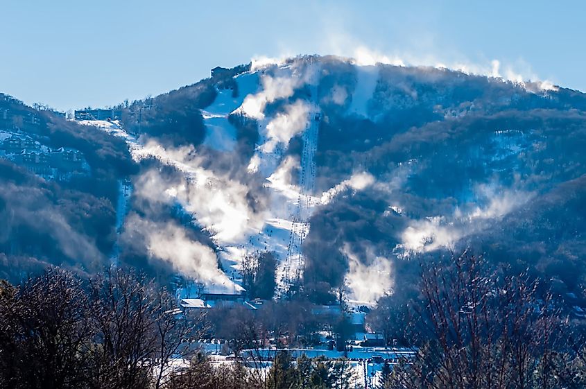 Sugar Mountain Ski Resort in North Carolina.