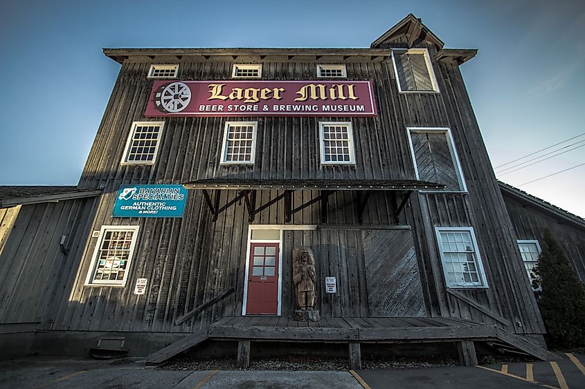 The Lager Mill in downtown Frankenmuth