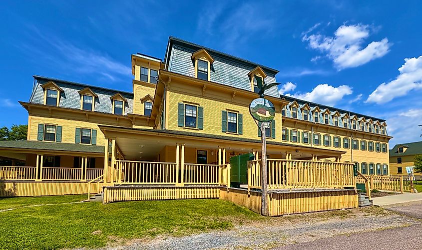  The Bread Loaf Inn hosts the Middlebury Bread Loaf Writers' Conference