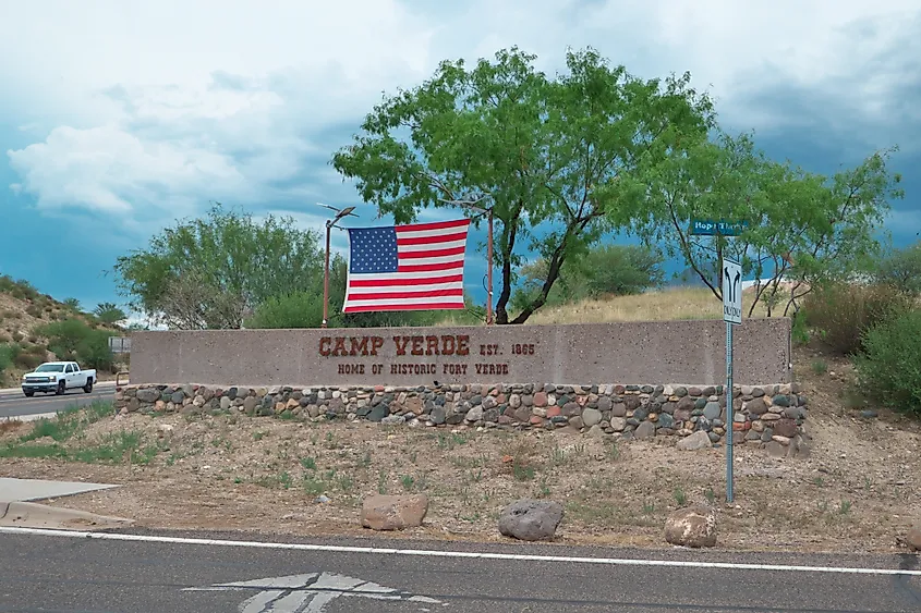 Camp Verde, home of the Historic Fort Verde in Arizona