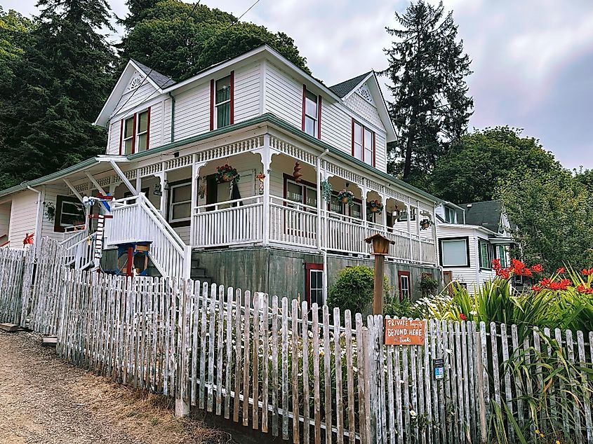 The Goonies House in Astoria, Oregon.
