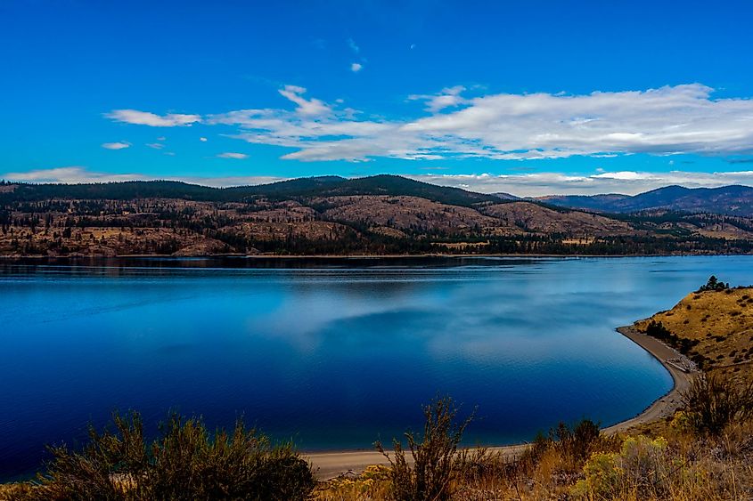 Lake Roosevelt National Recreation Area in Washington, United States