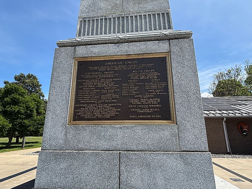 Cowpens National Battlefield, South Carolina.