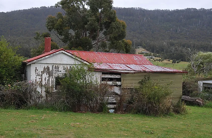 A "Doo" house in Doo Town, Tasmania