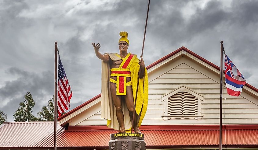 King Kamehameha Statue by Thomas Gould from 1878
