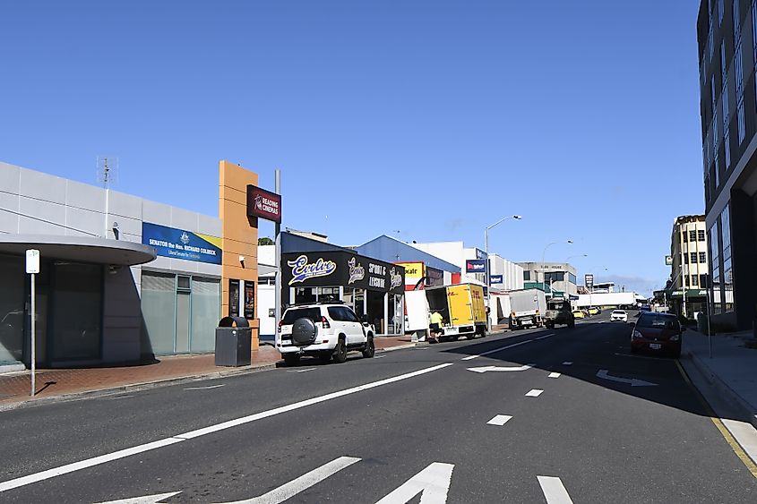 Beautiful building vews of Devonport, Tasmania. 