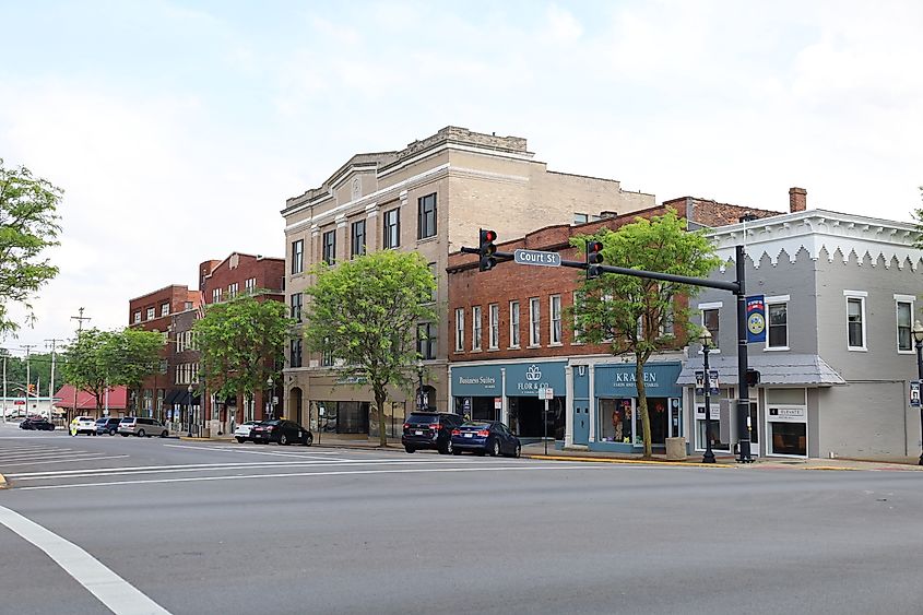 Buildings in Washington Court House, Ohio.