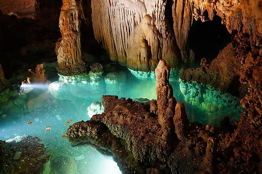 Luray Caverns, Virginia.