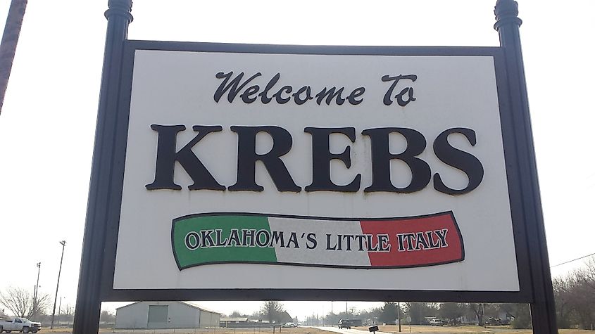 Krebs, Oklahoma. 