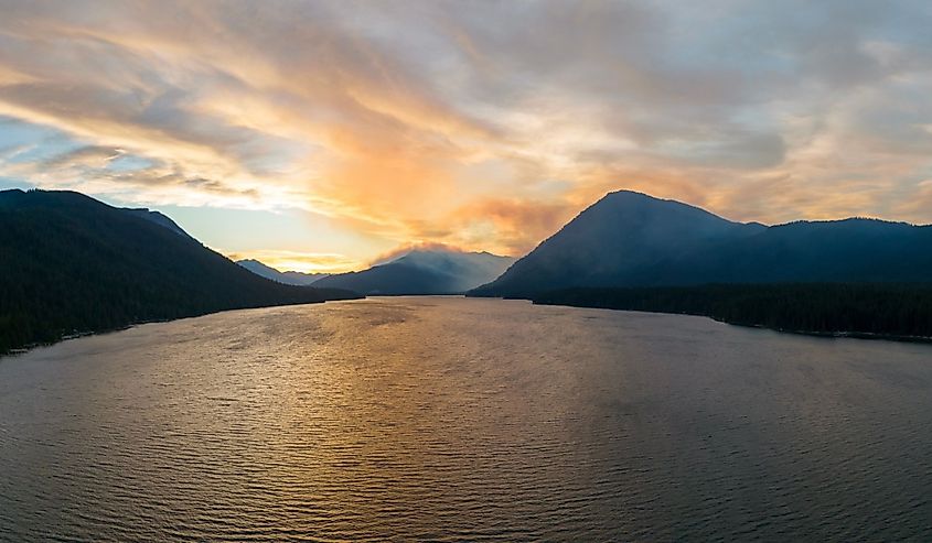 View of Lake Wenatchee