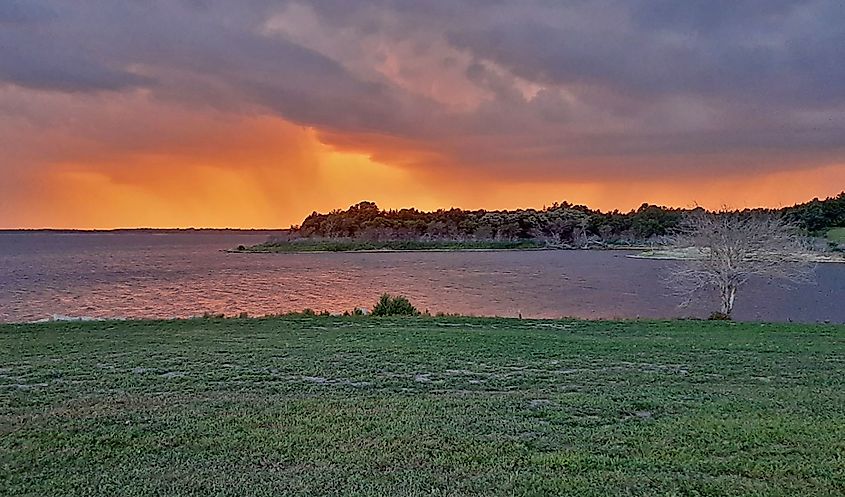 Milford Lake, Kansas.