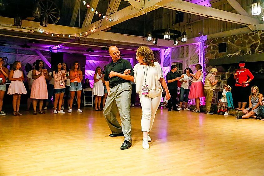 Dirty Dancing Days in Pembroke, Virginia.