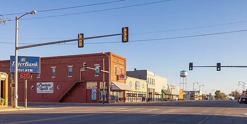 Downtown Hennessey, Oklahoma