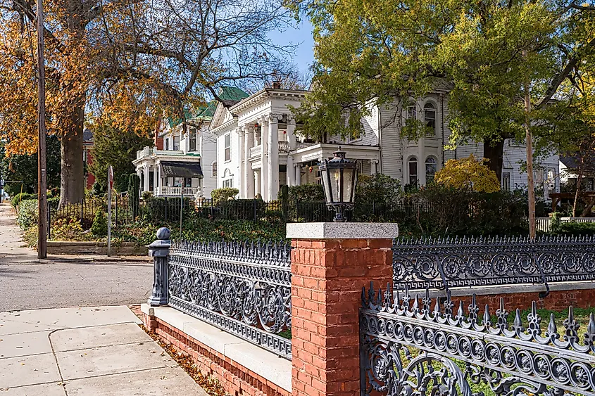 Historic District in Danville, Virginia.