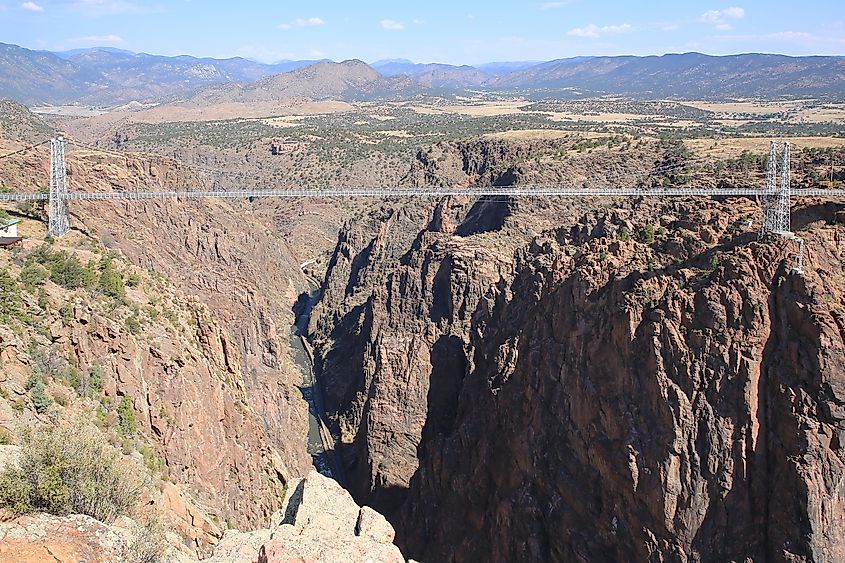 Royal Gorge Bridge in Colorado