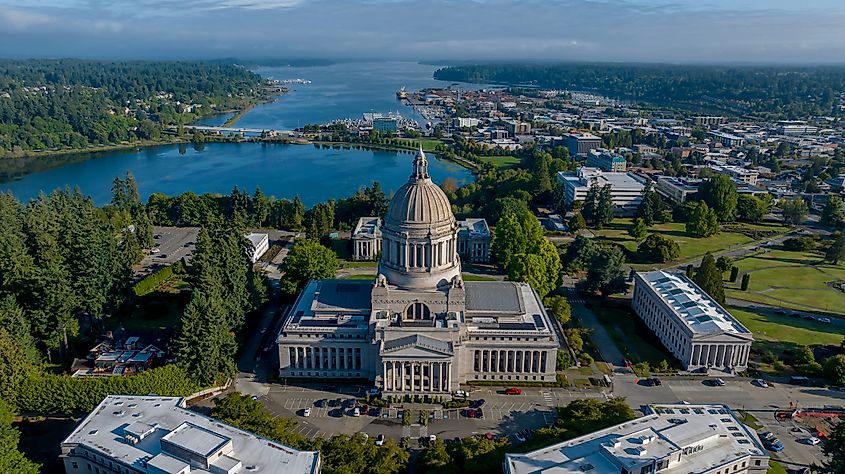 Washington State Capitol in Olympia.