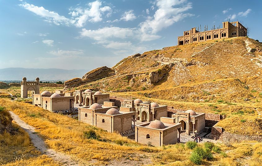 View of Hisor Fortress in Tajikistan, Central Asia. Image used under license from Shutterstock.com.