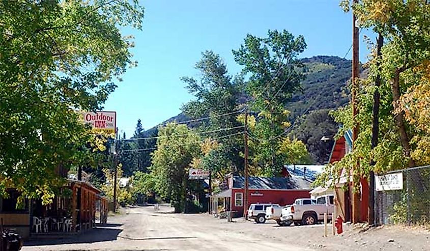 Downtown Jarbidge, Nevada.