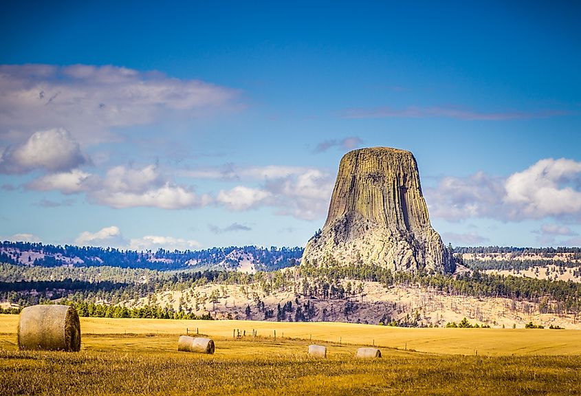 Devil's Tower National Monument in Wyoming.