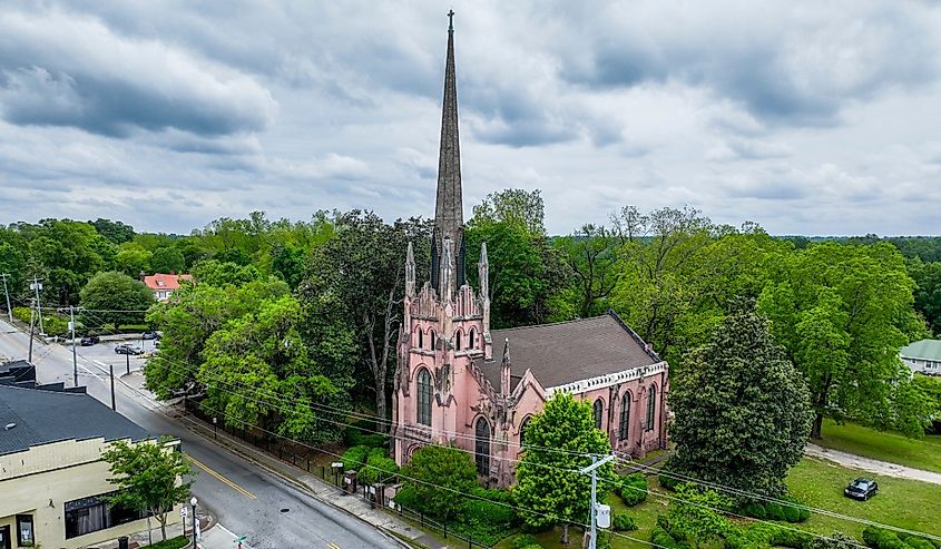 Trinity Episcopal Church in Abbeville, South Carolina.