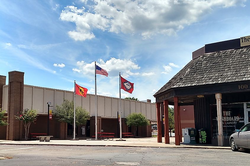 Downtown Cabot, Arkansas.