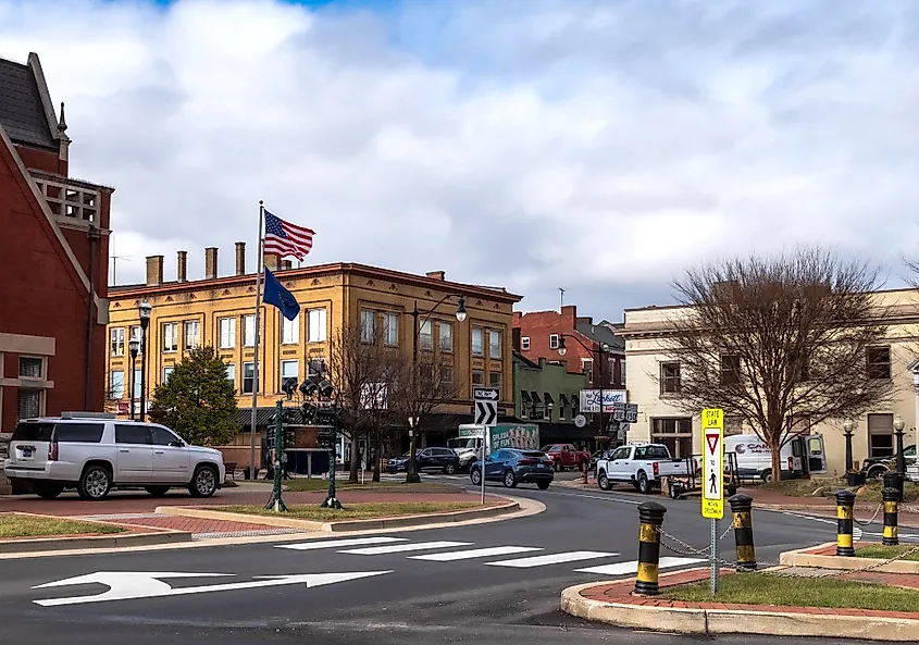 The beautiful town of Bardstown, Kentucky