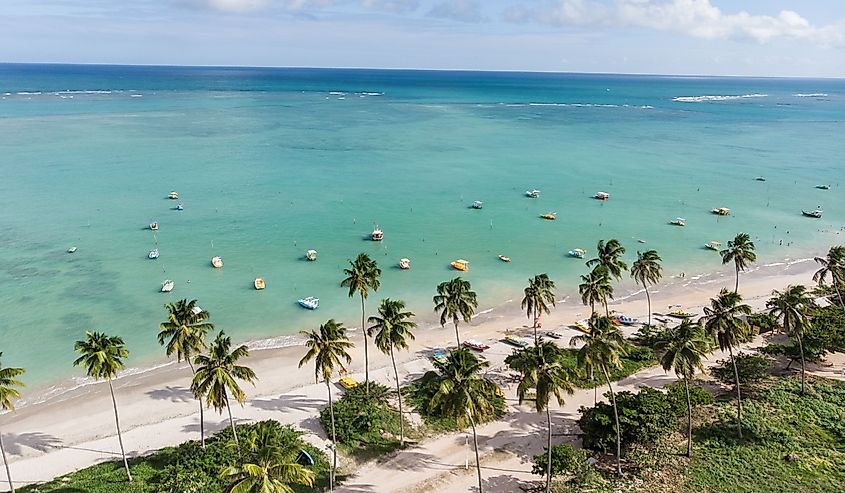 Praia de São Miguel dos Milagres Alagoas