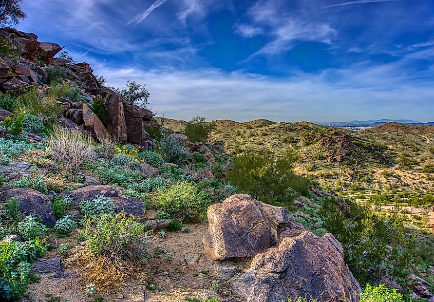 South Mountain Park & Preserve in Phoenix, AZ