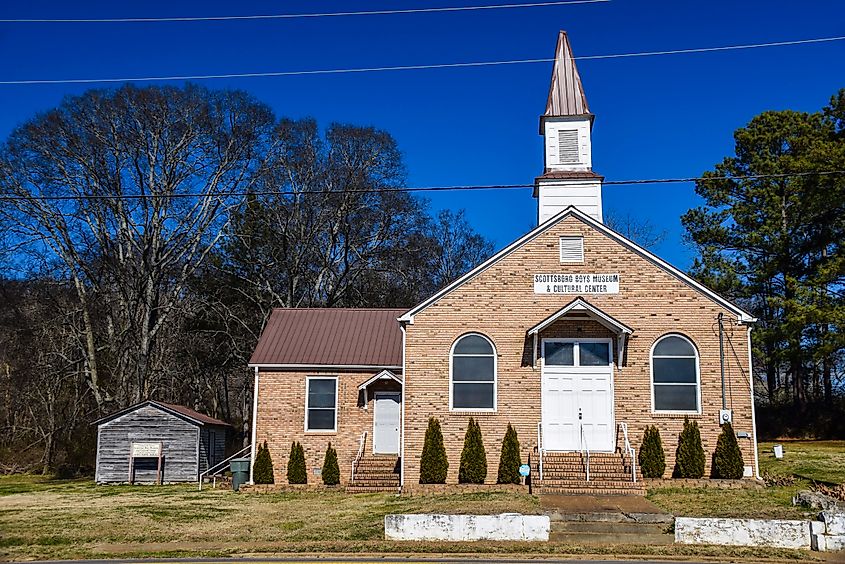 The Scottsboro Boys Museum in Scottsboro, Alabama.