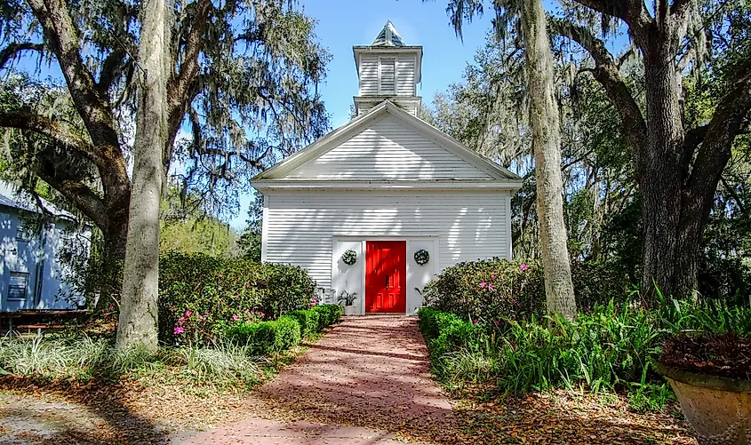 Micanopy Baptist Church.