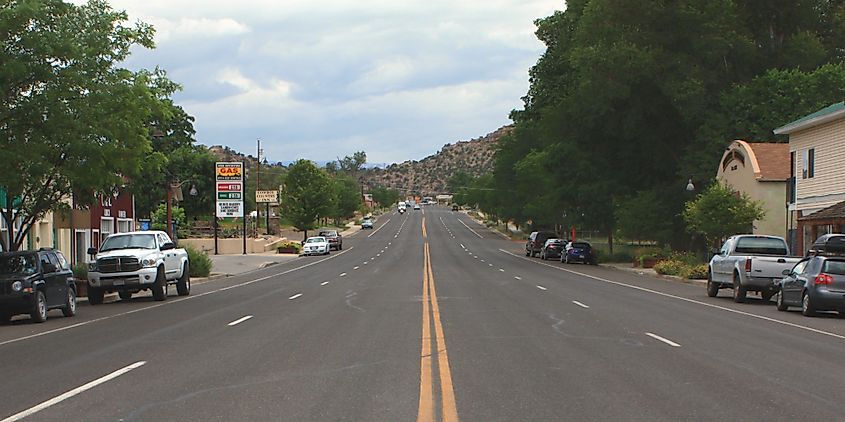 Main Street in Escalante, Utah