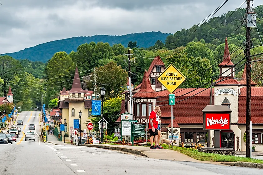 Bavarian village of Helen, Georgia.