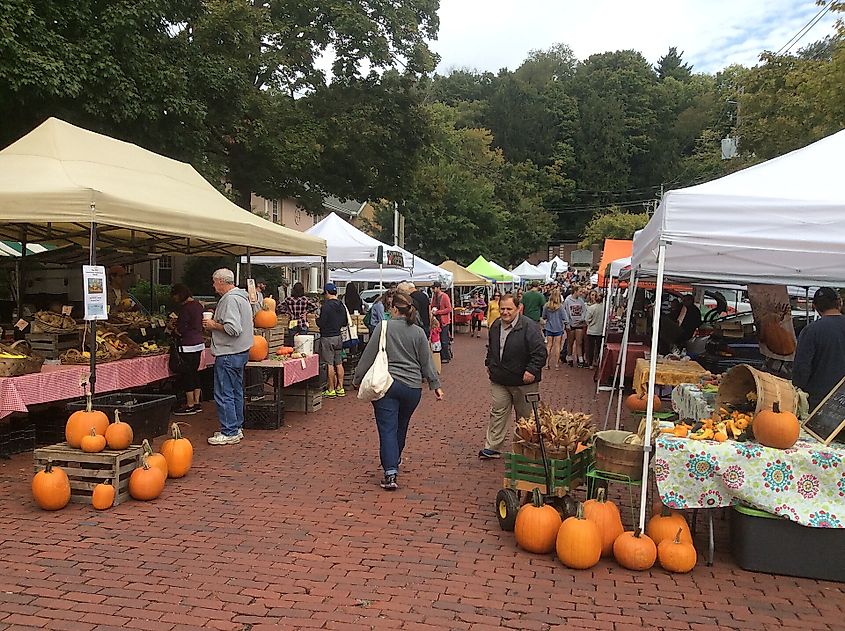 Farmers Market in Granville, Ohio
